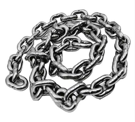 DIN766 ISO4565 Marine Hot Dipped Galvanized Calibrated Anchor Chain Dia.8mm