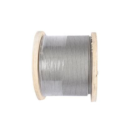 Stainless Steel 316 Marine Wire Rope 7 X 19 3mm(1/8 Inch) Rigging Cable