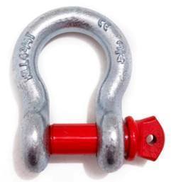 European Type D Anchor Shackles Carbon Steel 304/316 Stainless Steel Polished Chains for Lifting Shackle