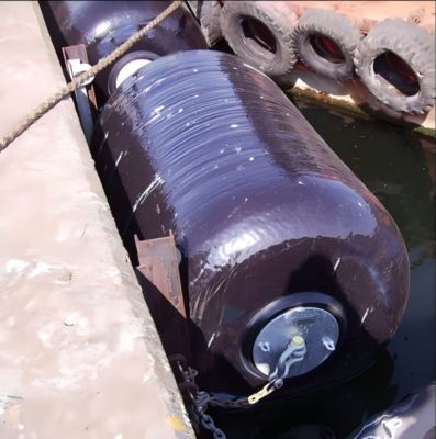 D0.5L1.0m  Marine Sea Polyurethane Foam Filled Solid Floating Fender
