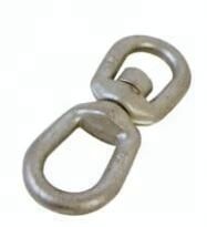 G401 Hot Dip Galvanized Chain Swivel, G402 Regular Swivel, G403 Jaw End Swivels