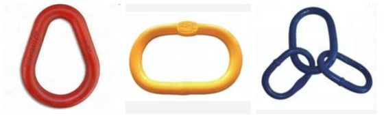 A-342 Forged Master Link | Alloy Steel Grade 80| Spraying Plastics | for Crane/Rigging/Shackles