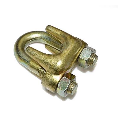 DIN 741 Malleable Wire Rope Clip Clamp Galvanized Steel Fasten Rigging