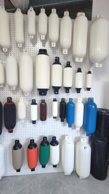 Polyform White F-Type Boat Fender Accessory with Piston Watercraft Fender Accessories