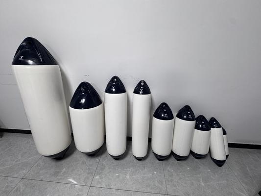 Polyform White F-Type Boat Fender Accessory with Piston Watercraft Fender Accessories