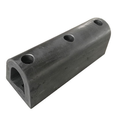 Cylindrical White Rubber Bumper Fender 100*100mm D Type Fender Boat Marine
