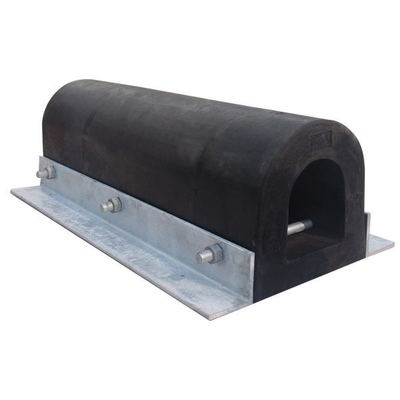Cylindrical White Rubber Bumper Fender 100*100mm D Type Fender Boat Marine