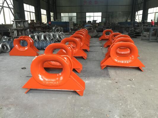 Marine Bulwark Chock ZG230-450 Steel ISO13729 GB/T11352-2009 Standard
