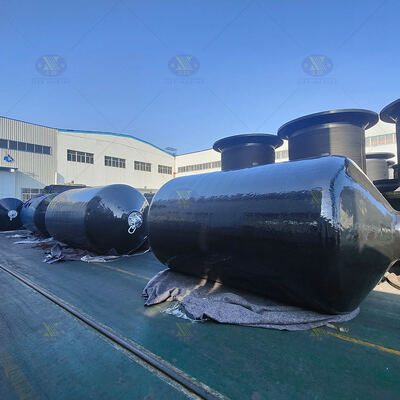 Floating Foam Filed Closed Cell Pneumatic Fenders Nature Rubber CTN Type and Sling Type with Hose for Ports