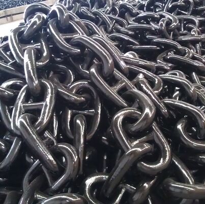 Grade Q2a/Q3a High-Strength Carbon Steel Ring Anchor Chain – Marine-Certified for Ships & Offshore Installations with Wear-Resistant & Anti-Corrosion Properties