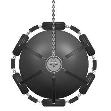 Impact-Resistant 600*1000mm Pneumatic Dock Rubber Fender For Ship Protection/ISO17357 Certified Inflatable Pneumatic Boat Rubber Fender