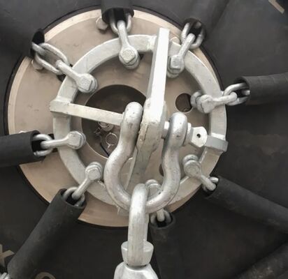 High Quality Marine Type Fender Pneumatic Rubber Fender for Boat Diameter 0.5m-4.5m Length1.0m-12m Initial Inner Pressure 50kpa, 80kpa Standard ISO17357