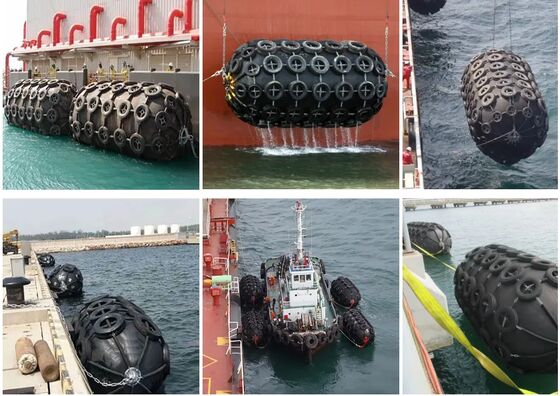 D2*3.5M  Floating Dock Pneumatic Marine Rubber Fender Certificate CCS,BV,GL,ISO9001