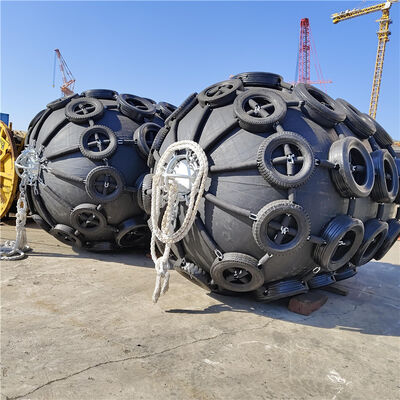 1.5*3 Pneumatic Rubber Fender ISO Certificate Yokohama Fender  Marine Rubber Floating Pneumatic For Ship To Quay Pneumatic Fender