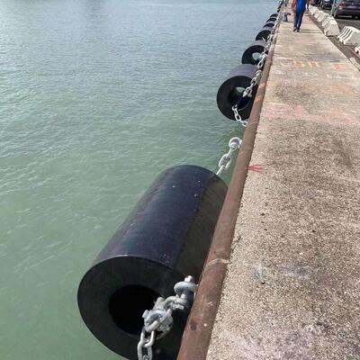 Nature Rubber Cylindrical Fender with Easy Installation Hose for Harbors and Ports/certificate ISO9001 2008, BV.CCS