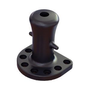 Single Bitt Bollard Heavy Duty Double Head Cast Steel/Cast Iron Bollard for Marine Docking 