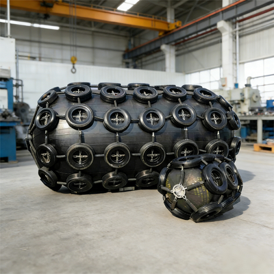 Pneumatic Fenders CTN Type and Sling Made of Natural Rubber for Marine Supplies in Ports