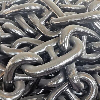  ISO Standard U1 U2 U3 Marine Stud Link Anchor Chain Custom Length 27.5m Shot Offshore Mooring Chain