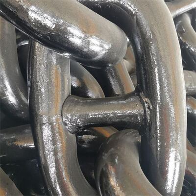  ISO Standard U1 U2 U3 Marine Stud Link Anchor Chain Custom Length 27.5m Shot Offshore Mooring Chain