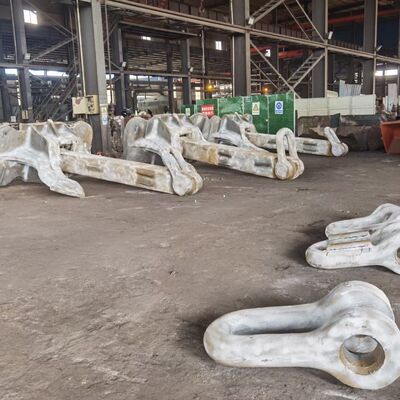 High Holding Power HHP Stockless Anchor AC-14 Type Marine Ship Anchor with Class Certificate ABS LR BV DNV