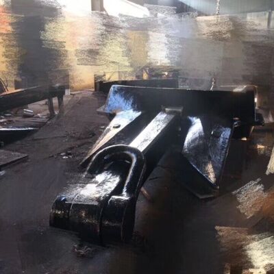 Hot Dip Galvanized HHP Stockless Anchor High Holding Power Marine Anchor  (AC-14 / HHP type available)