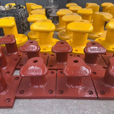 JINCHENG Brand Heavy Duty Tee Head Mooring Bollard Shandong Made for Ship Port Berthing