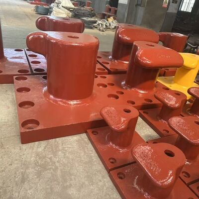 JINCHENG Brand Heavy Duty Tee Head Mooring Bollard Shandong Made for Ship Port Berthing