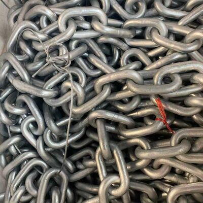 Hot Dipped Galvanized G80 Lifting Marine Anchor Chain Rust Resistant for Marine Use