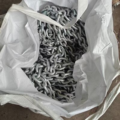 Hot Dipped Galvanized G80 Lifting Marine Anchor Chain Rust Resistant for Marine Use