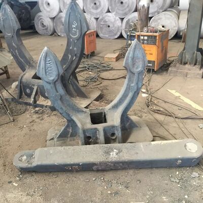 Hot Dip Galvanized SPEK Type HHP Anchor Custom Weight Marine Boat Anchor for Cargo Ship Barge Tug Vessel