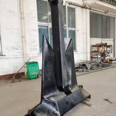 High Holding Power AC14 Stockless Anchor Cast Steel Marine Anchor 75kg-30000kg Custom Size 