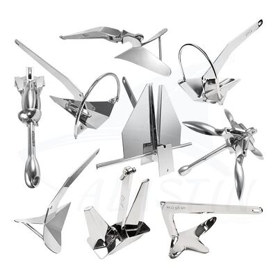 316 Stainless Steel Danforth Boat Anchor with High Holding Power and Corrosion Resistance for Marine Use