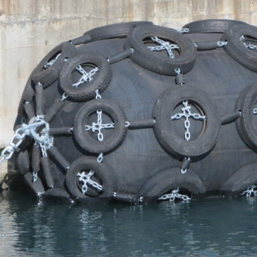 Marine Rubber Fenders providing and durable solutions for protecting ships docks and piers from impact damage during berthing