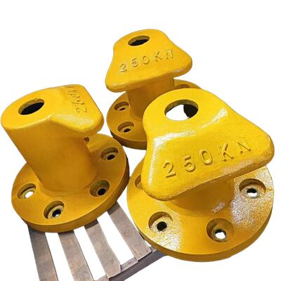 JINCHENG Brand Heavy Duty Cast Steel Marine Mooring Dock Bollards for Ships