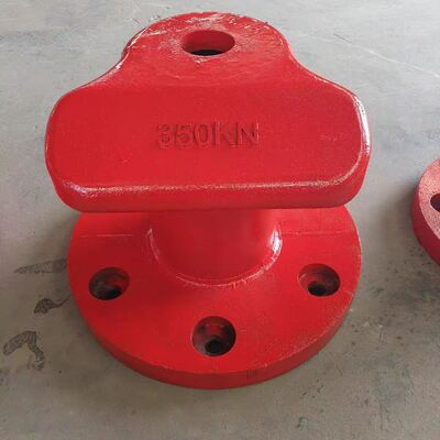 JINCHENG Brand Heavy Duty Cast Steel Marine Mooring Dock Bollards for Ships